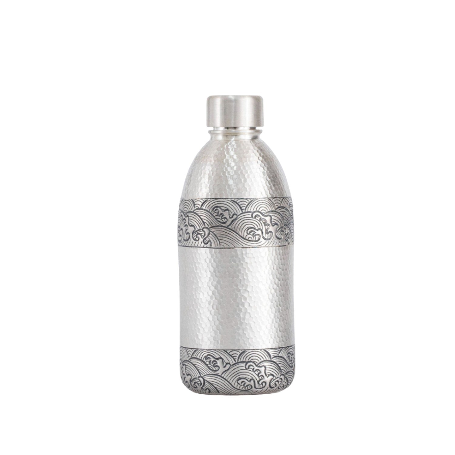Handcrafted 999 Fine Silver Water Bottle 1