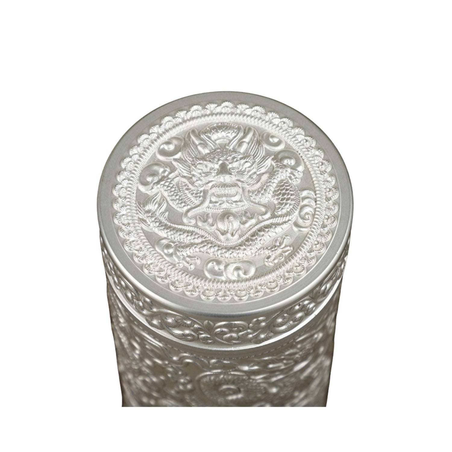 Handcrafted 999 Fine Silver Water Bottle 3