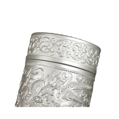 Handcrafted 999 Fine Silver Water Bottle 3