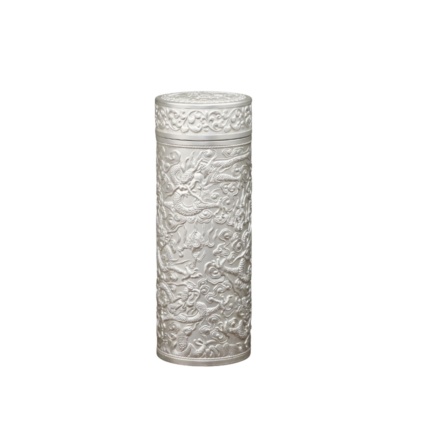 Handcrafted 999 Fine Silver Water Bottle 3
