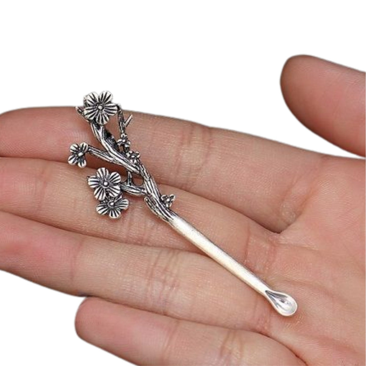 Handcrafted 999 Sterling Silver Earwax Removal Stick 2
