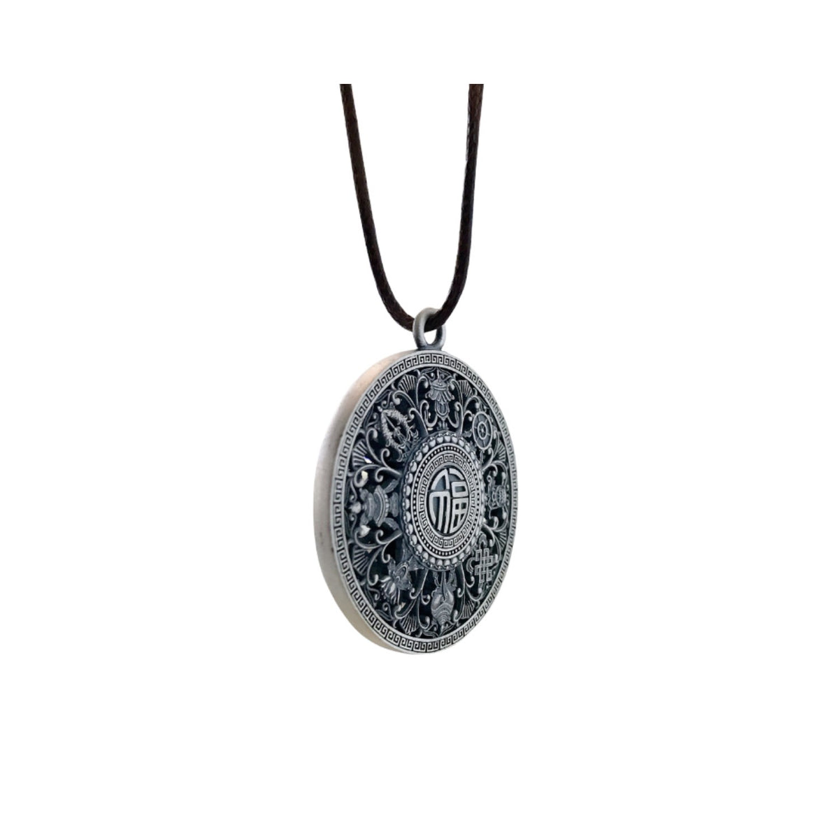 Handcrafted 999 Sterling Silver Pendant 90
