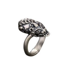 Handcrafted 999 Sterling Silver Ring 2