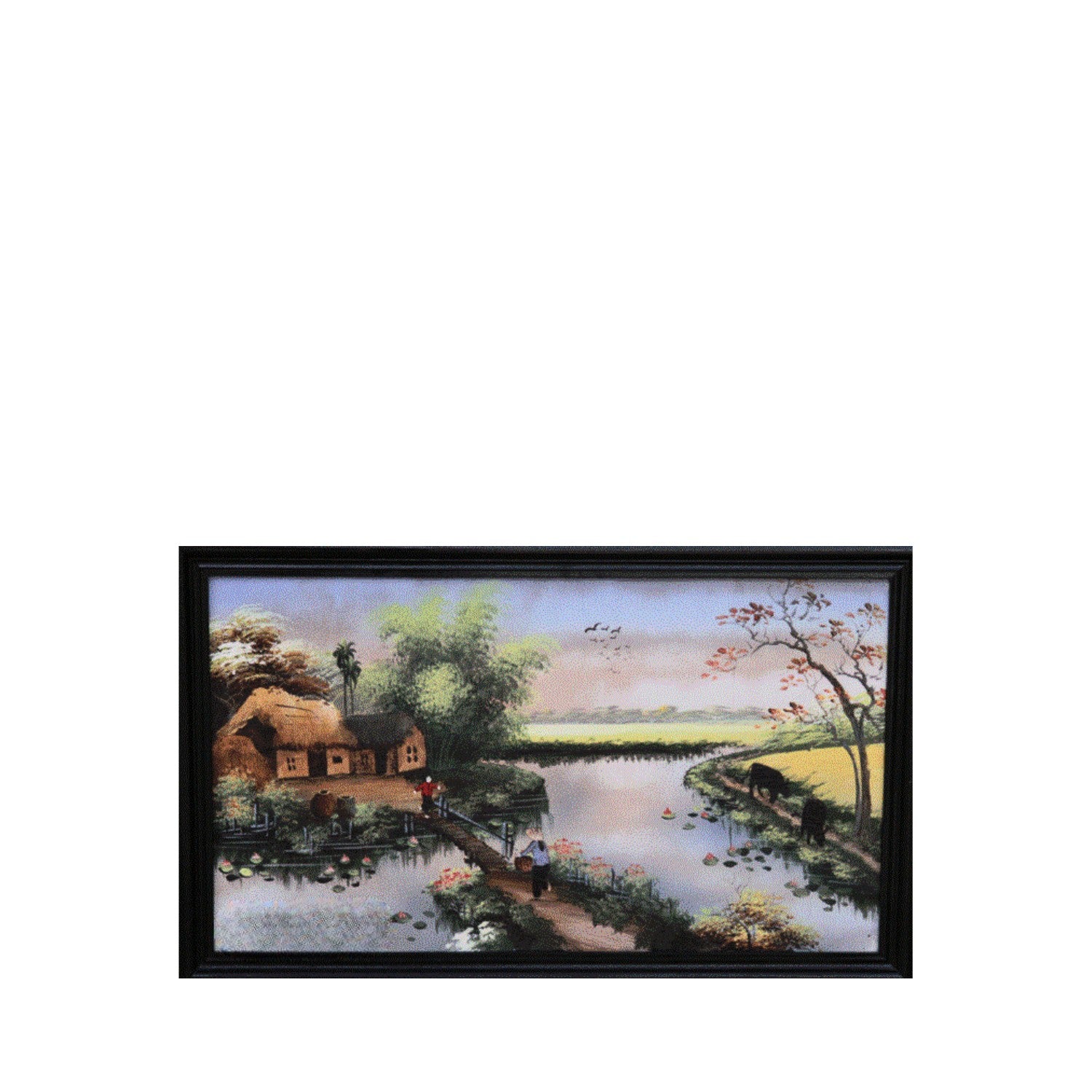 Handcrafted Bat Trang Ceramic Paintings 11