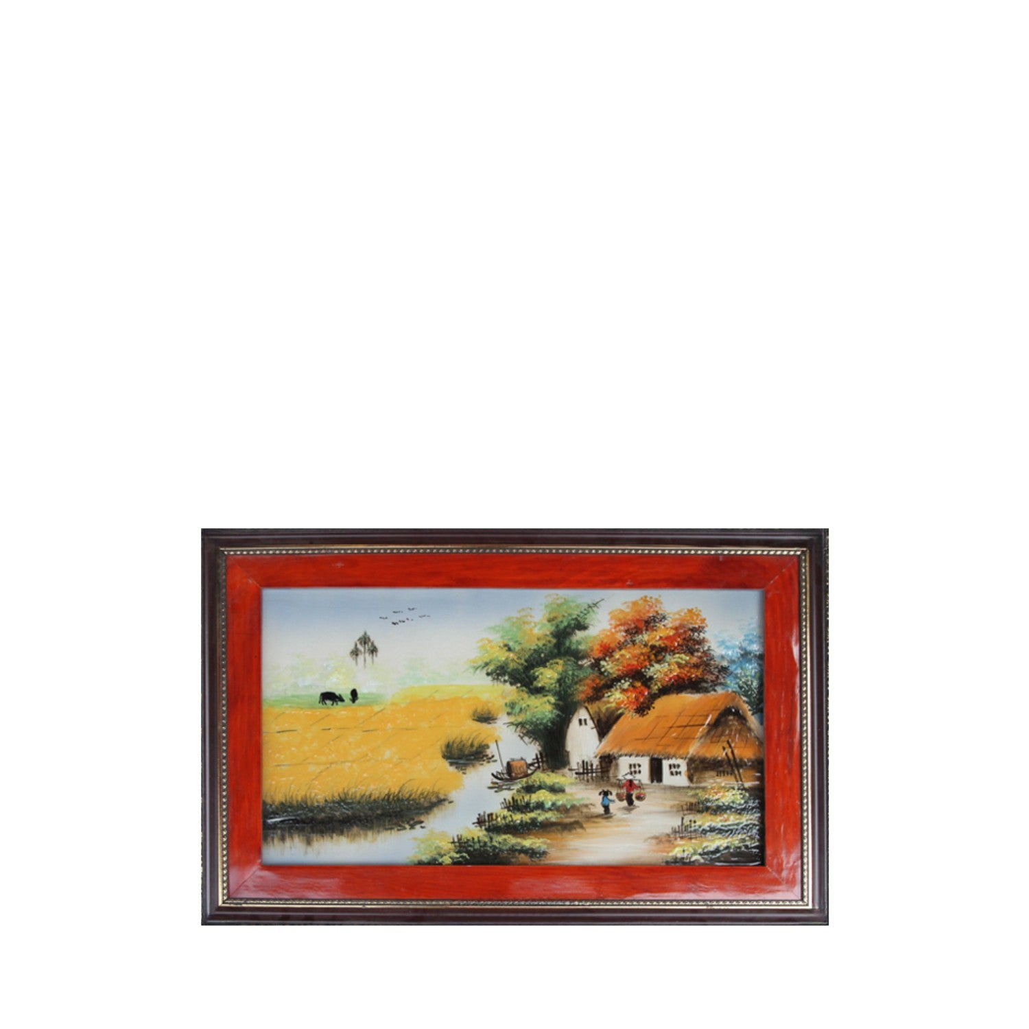 Handcrafted Bat Trang Ceramic Paintings 16