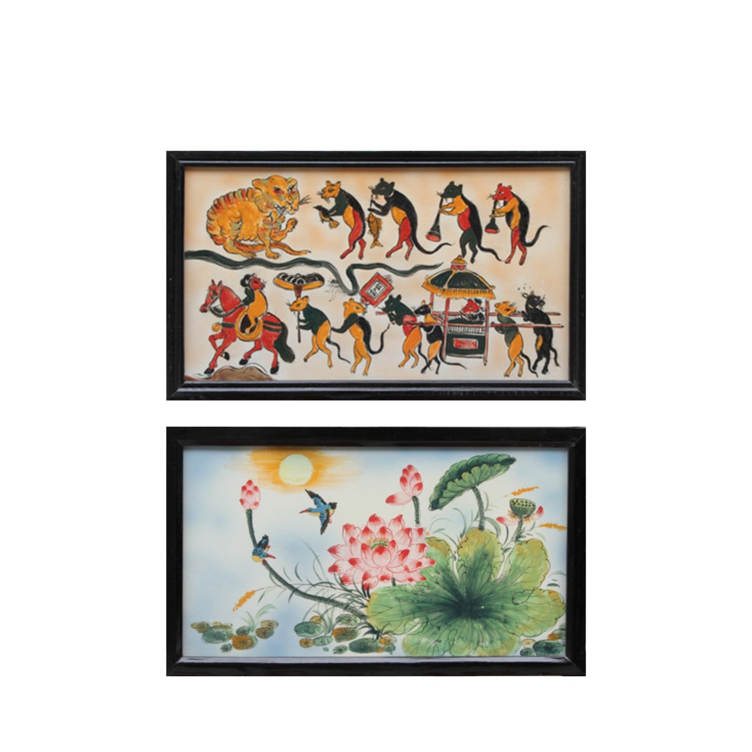 Handcrafted Bat Trang Ceramic Paintings 18