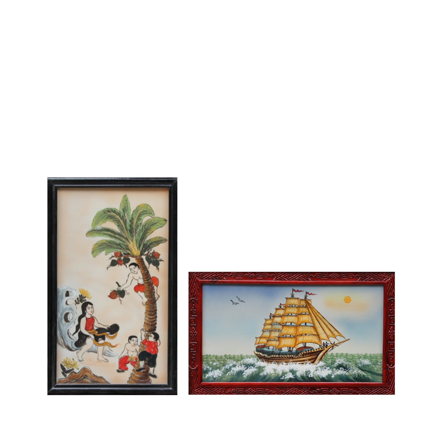 Handcrafted Bat Trang Ceramic Paintings 20