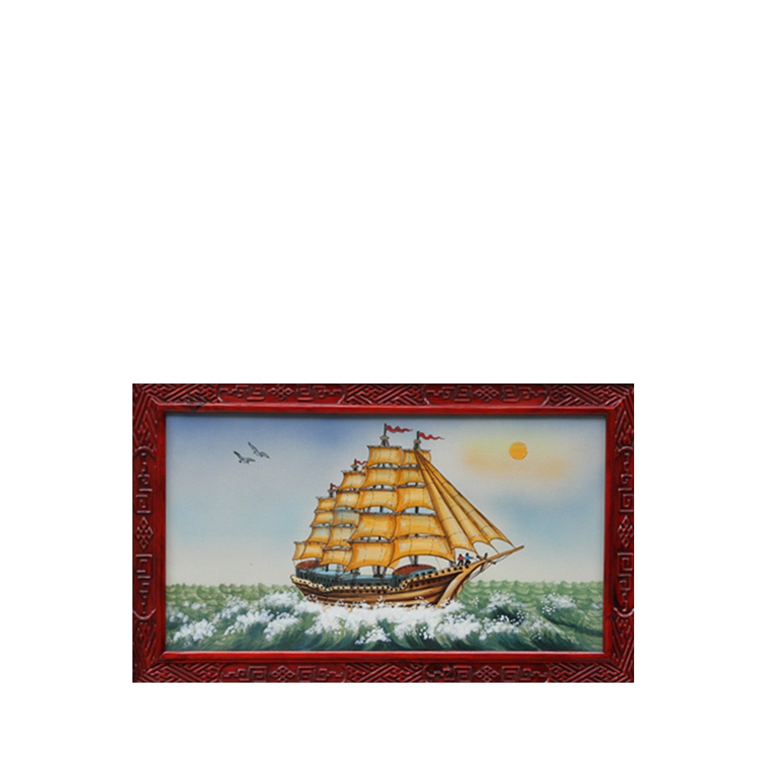 Handcrafted Bat Trang Ceramic Paintings 20