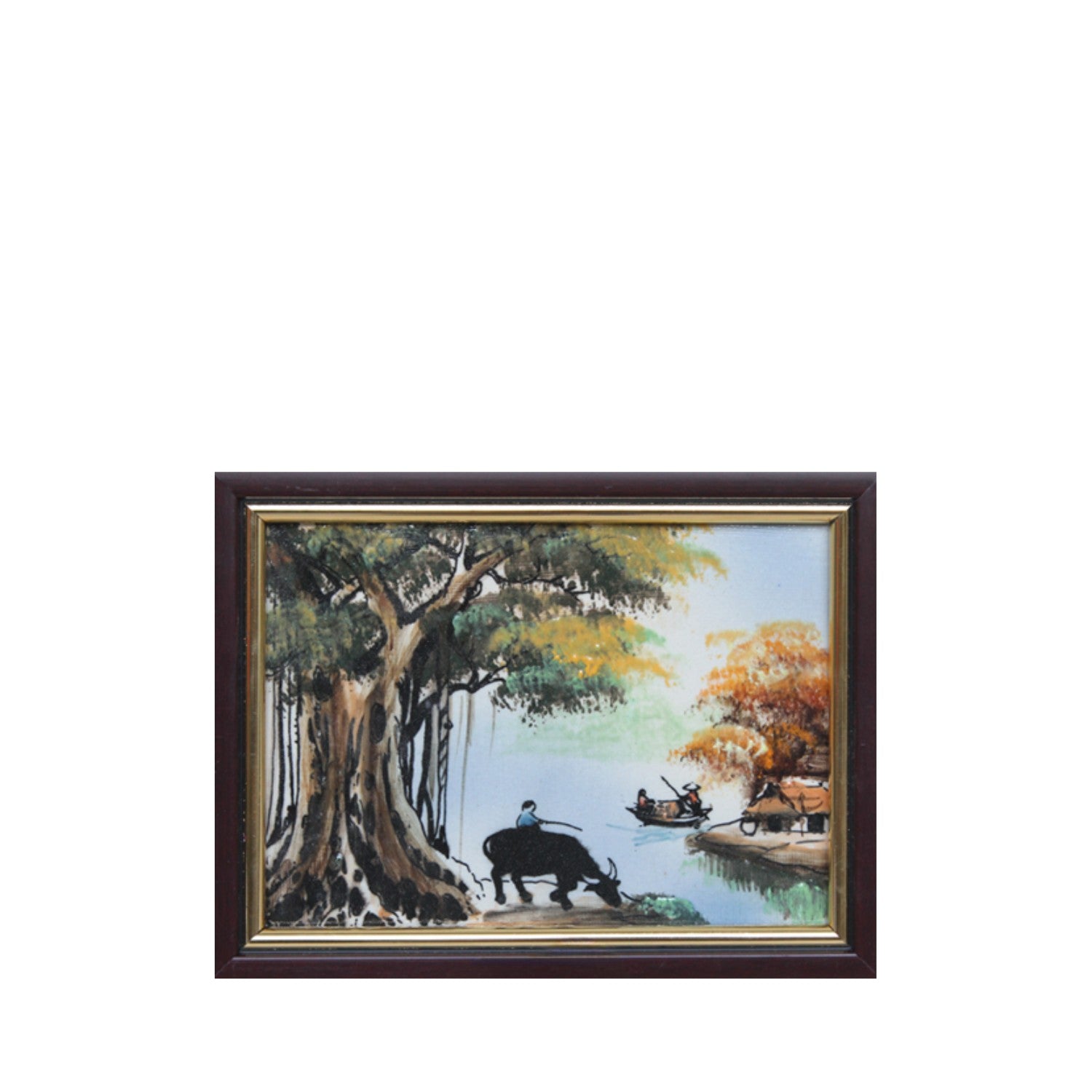 Handcrafted Bat Trang Ceramic Paintings 3