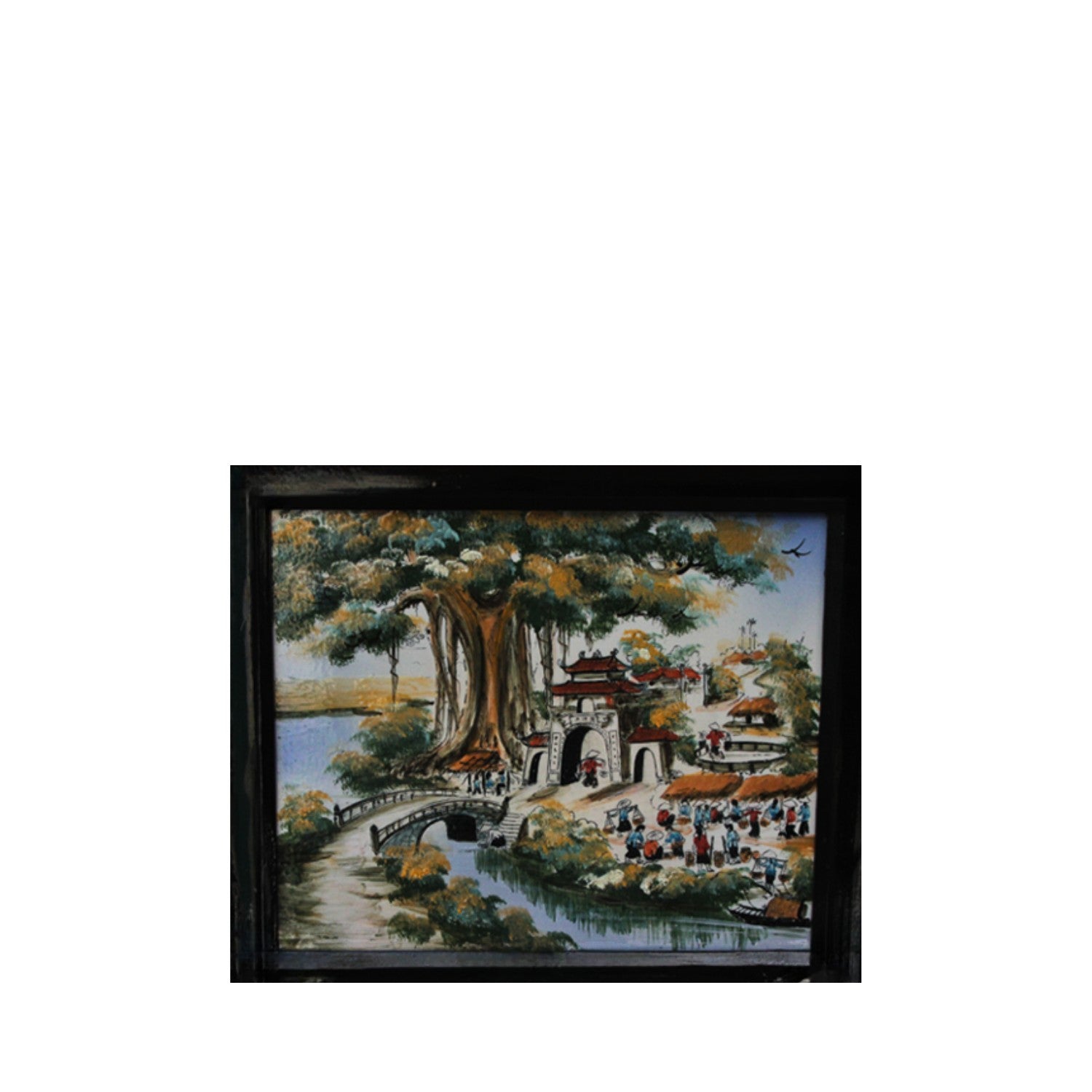 Handcrafted Bat Trang Ceramic Paintings 7