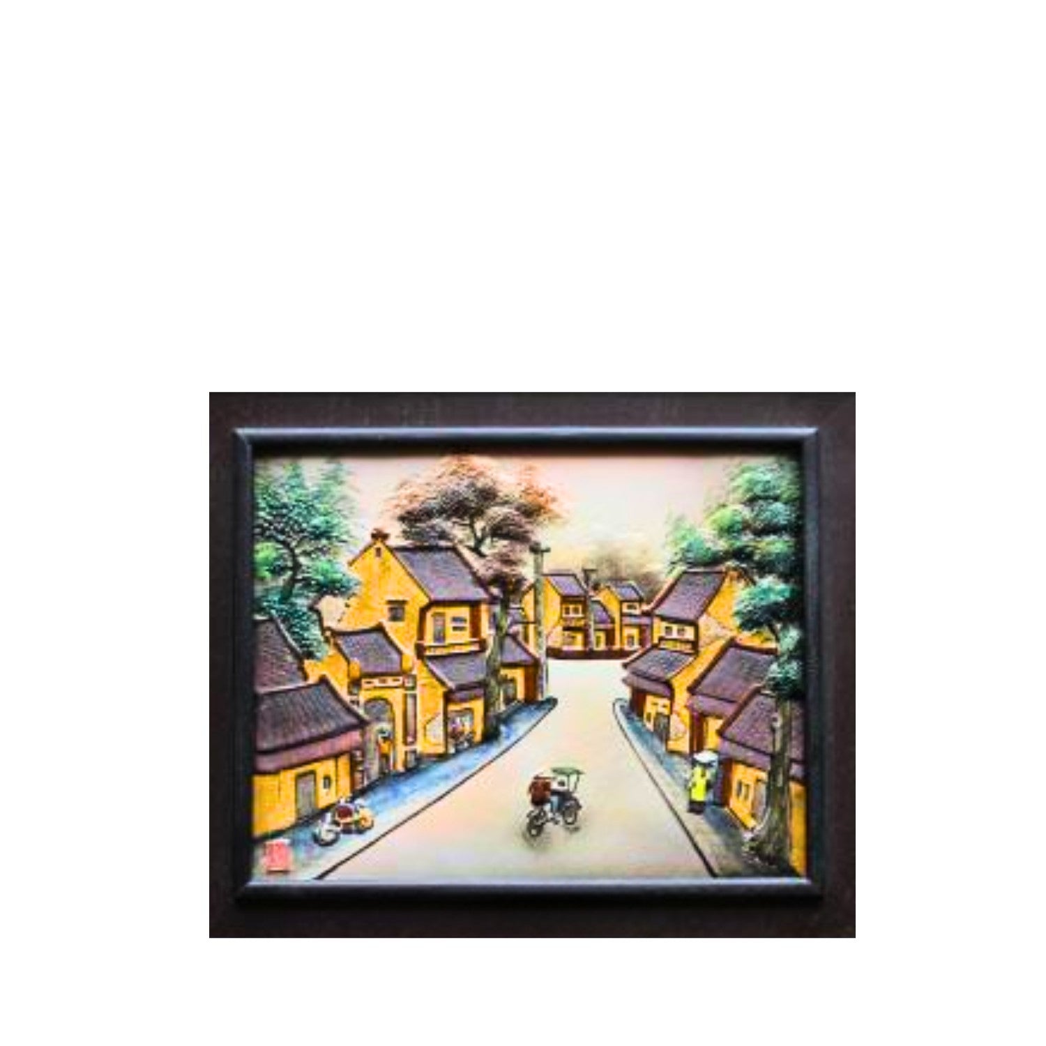 Handcrafted Bat Trang Ceramic Paintings 9