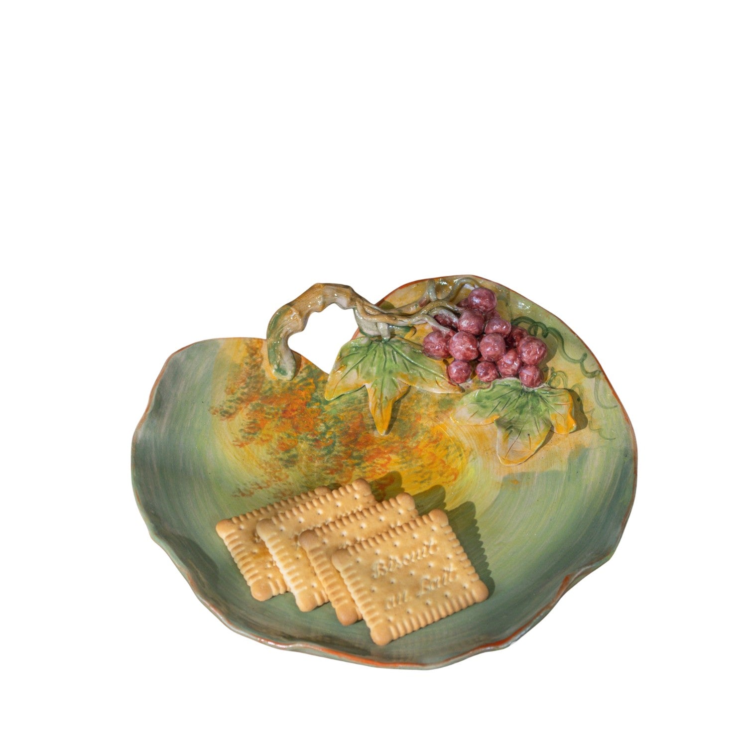 Handcrafted  Bat Trang Ceramic Plates 12