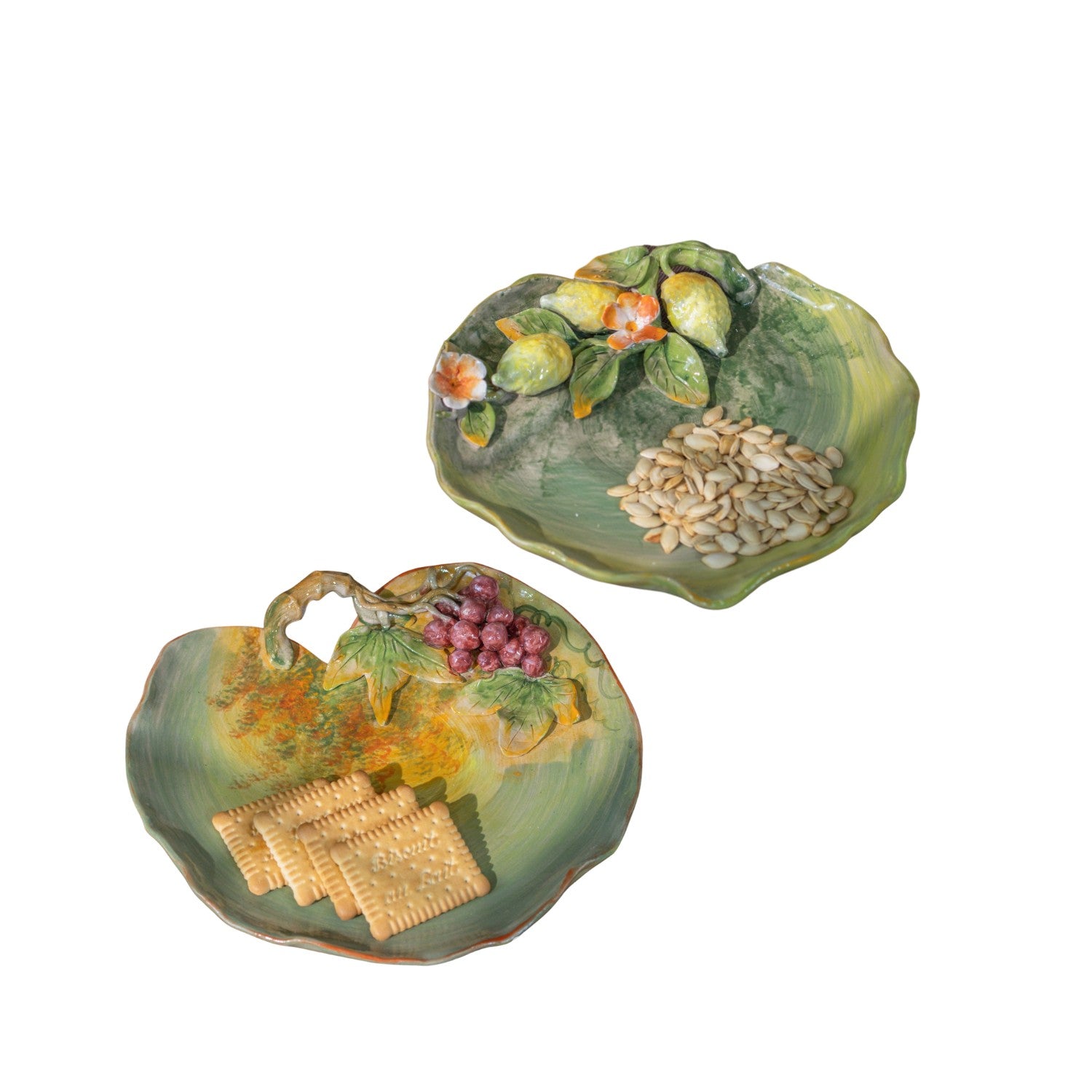 Handcrafted  Bat Trang Ceramic Plates 12