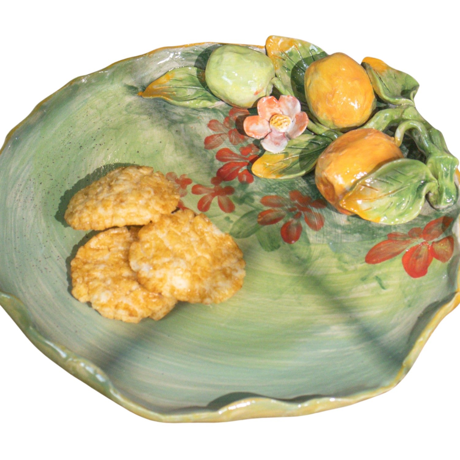 Handcrafted  Bat Trang Ceramic Plates 15
