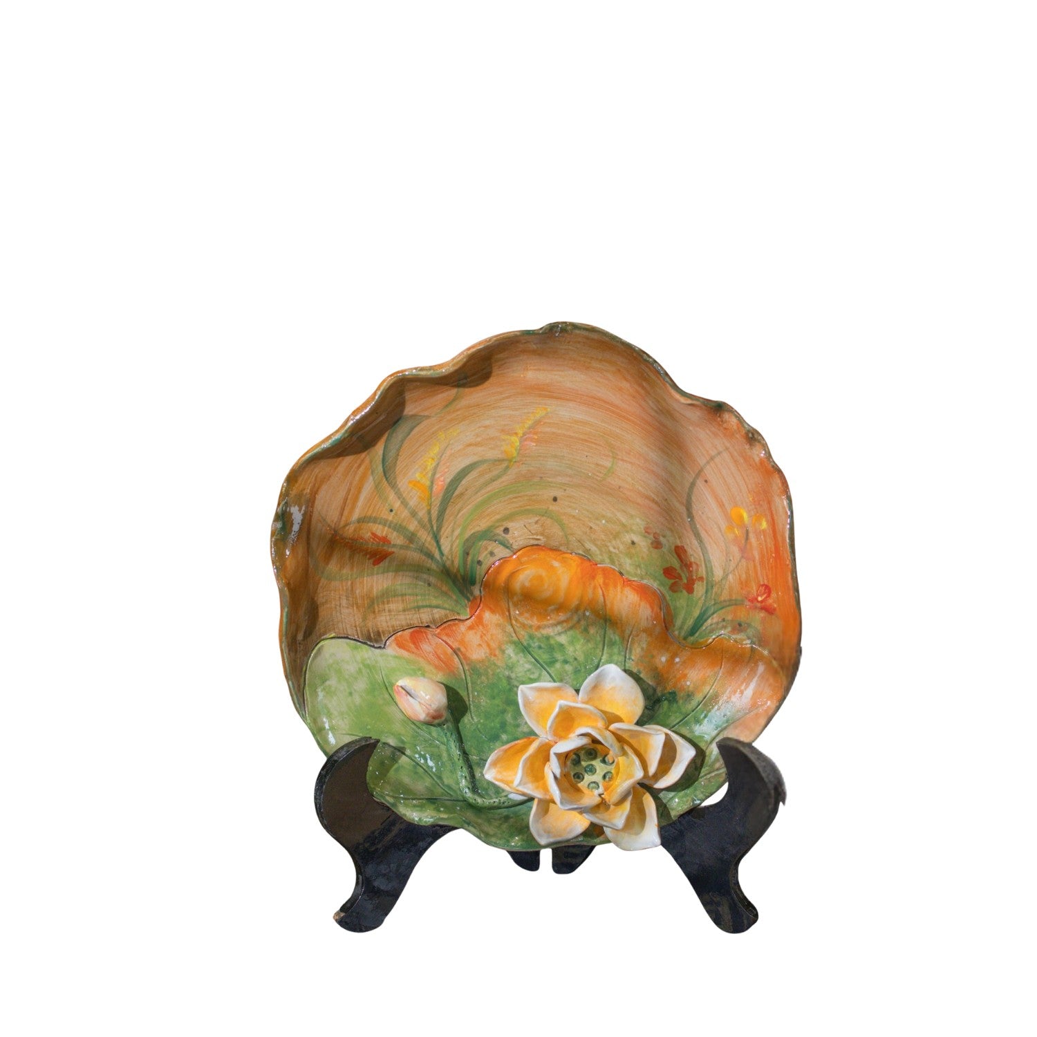 Handcrafted  Bat Trang Ceramic Plates 20