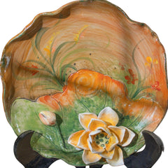 Handcrafted  Bat Trang Ceramic Plates 20