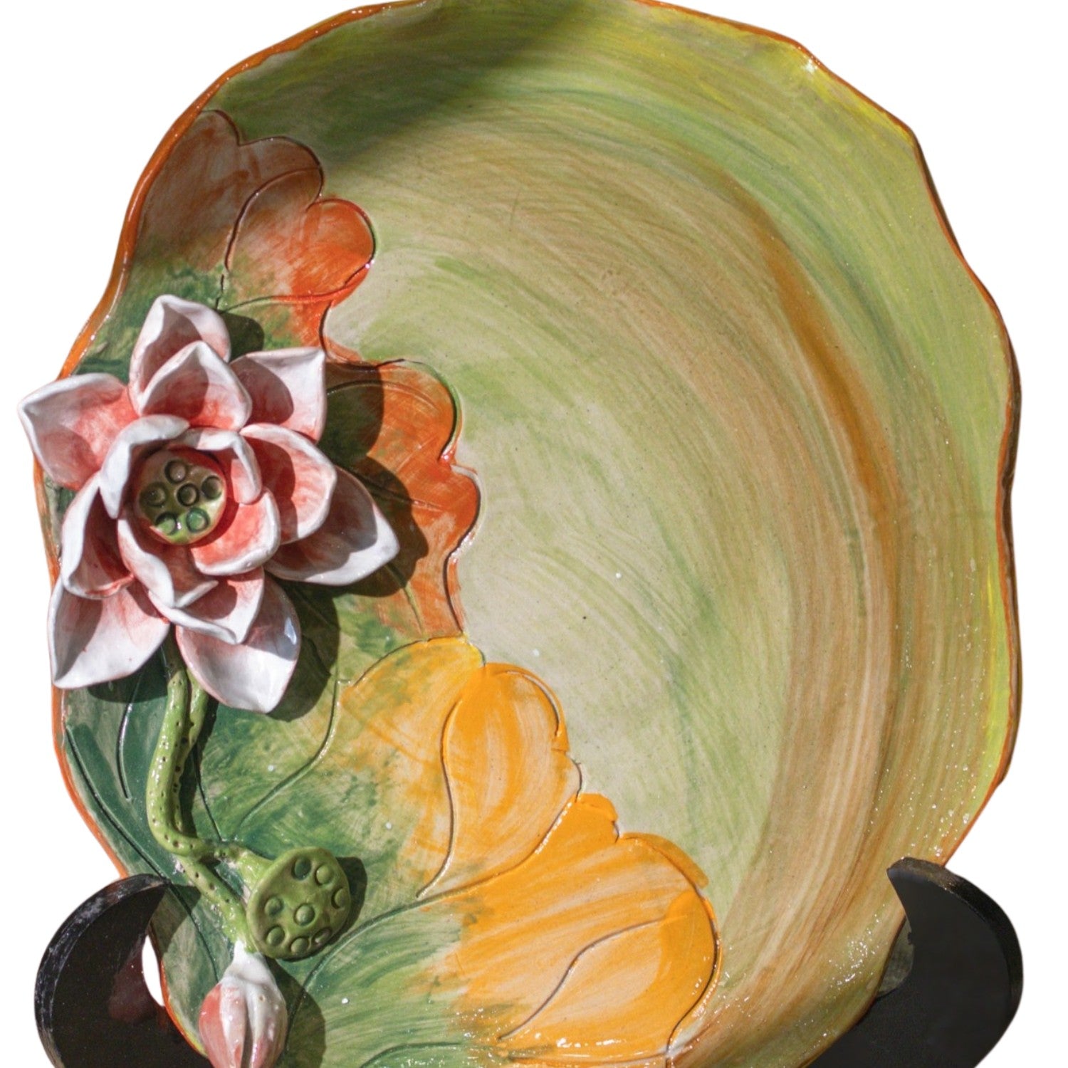 Handcrafted  Bat Trang Ceramic Plates 23
