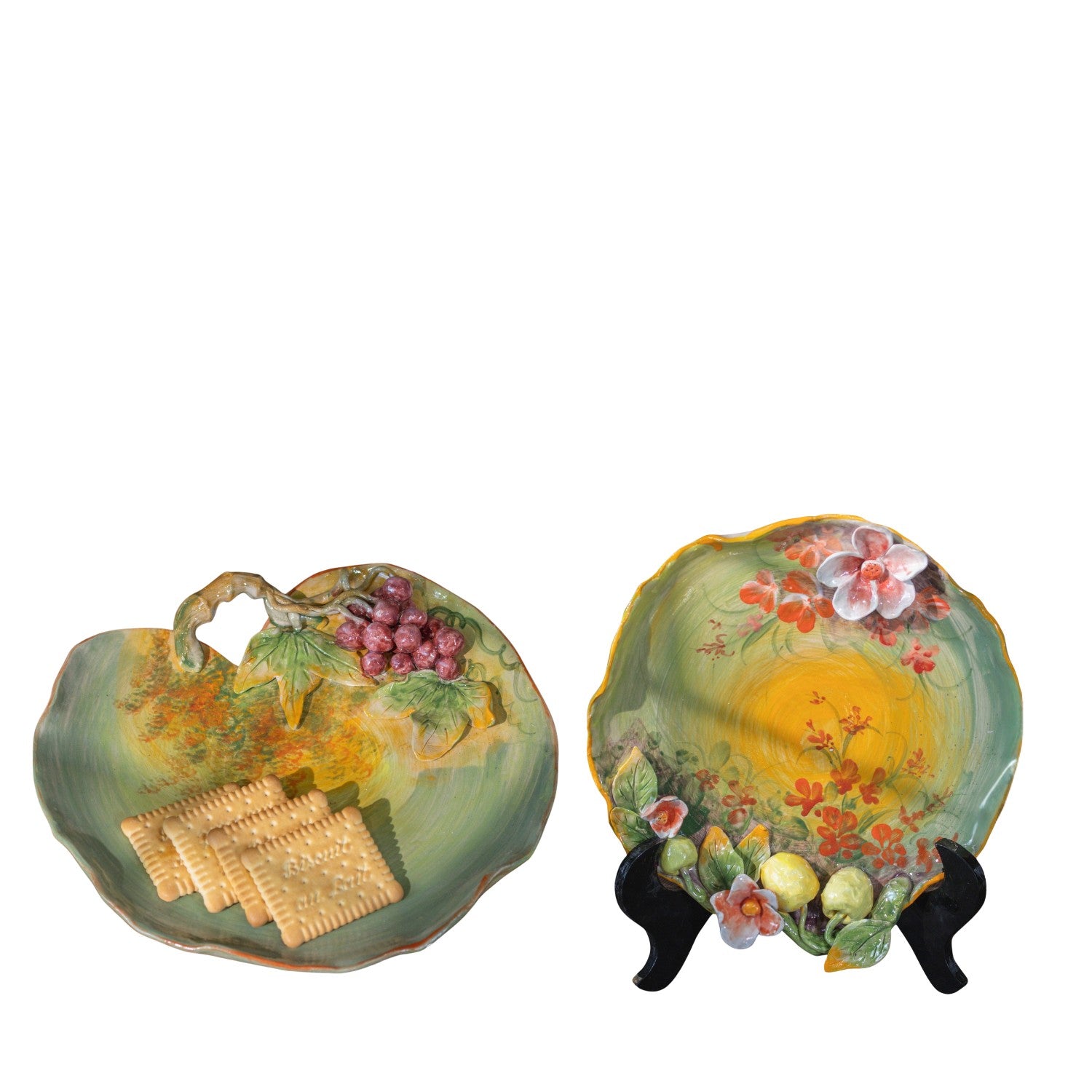 Handcrafted  Bat Trang Ceramic Plates 26