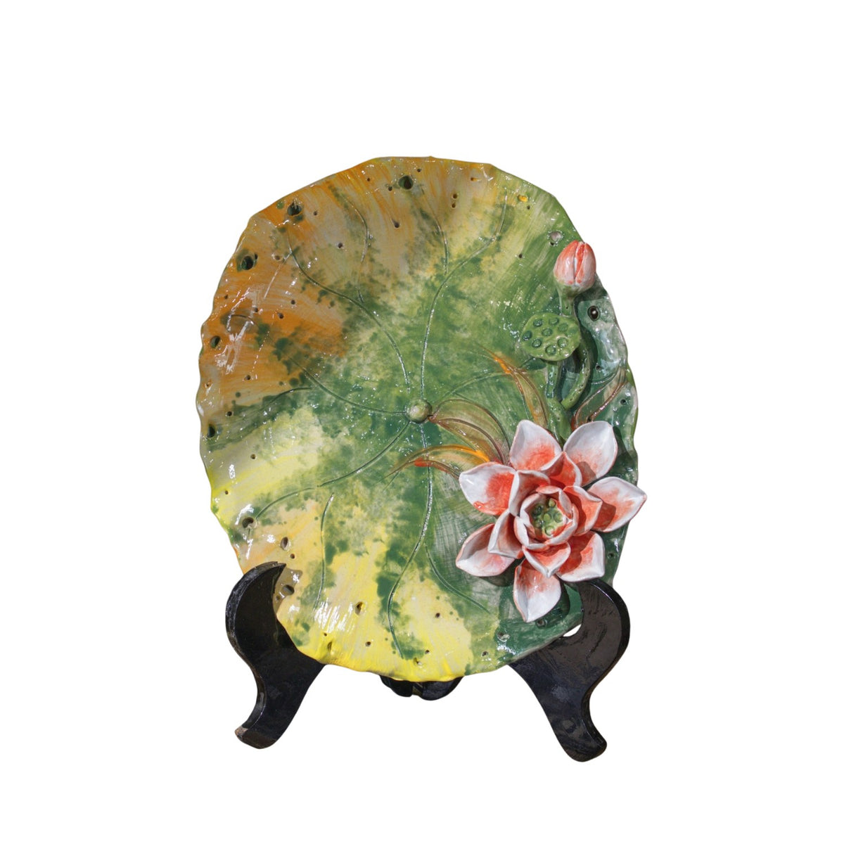 Handcrafted  Bat Trang Ceramic Plates 32