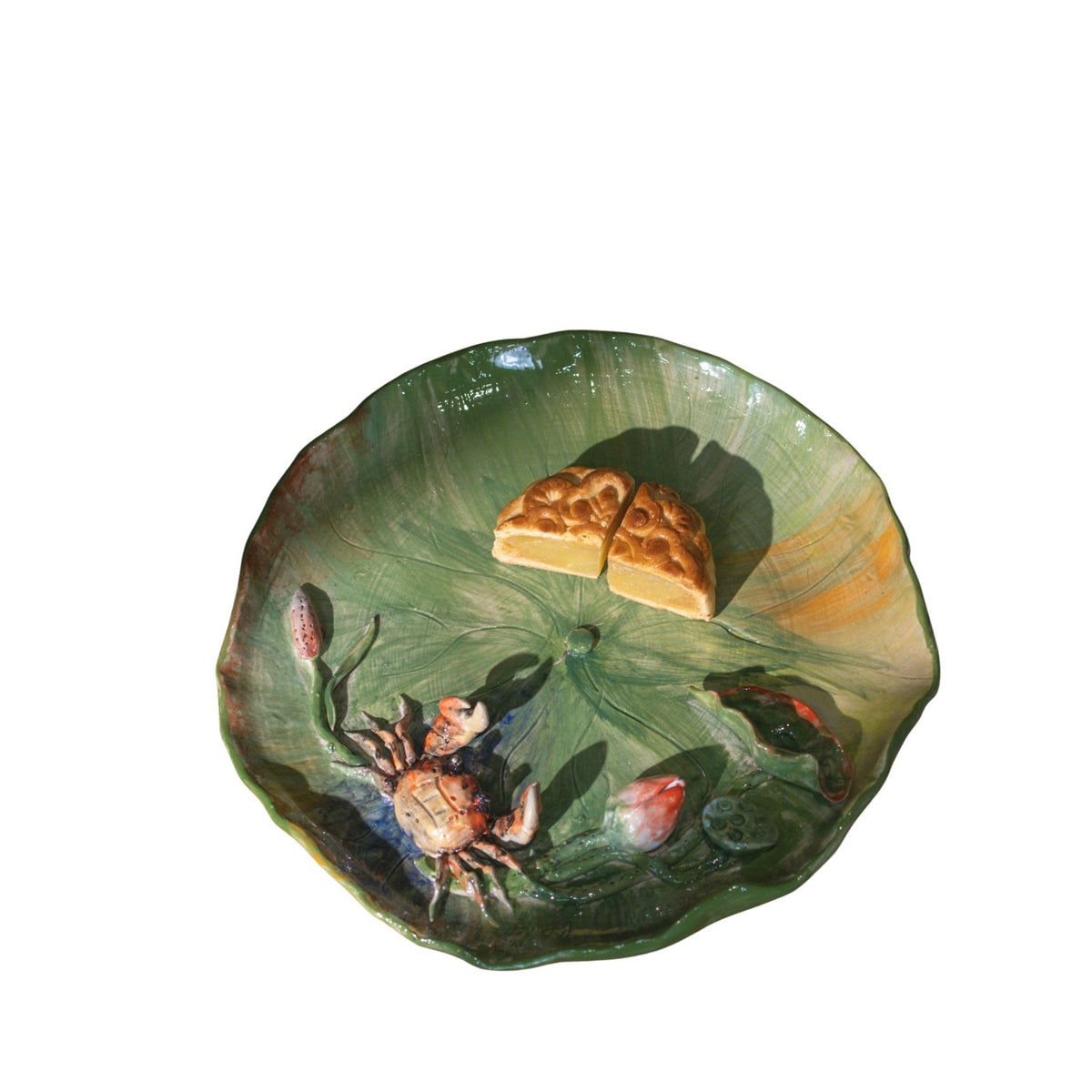 Handcrafted  Bat Trang Ceramic Plates 34
