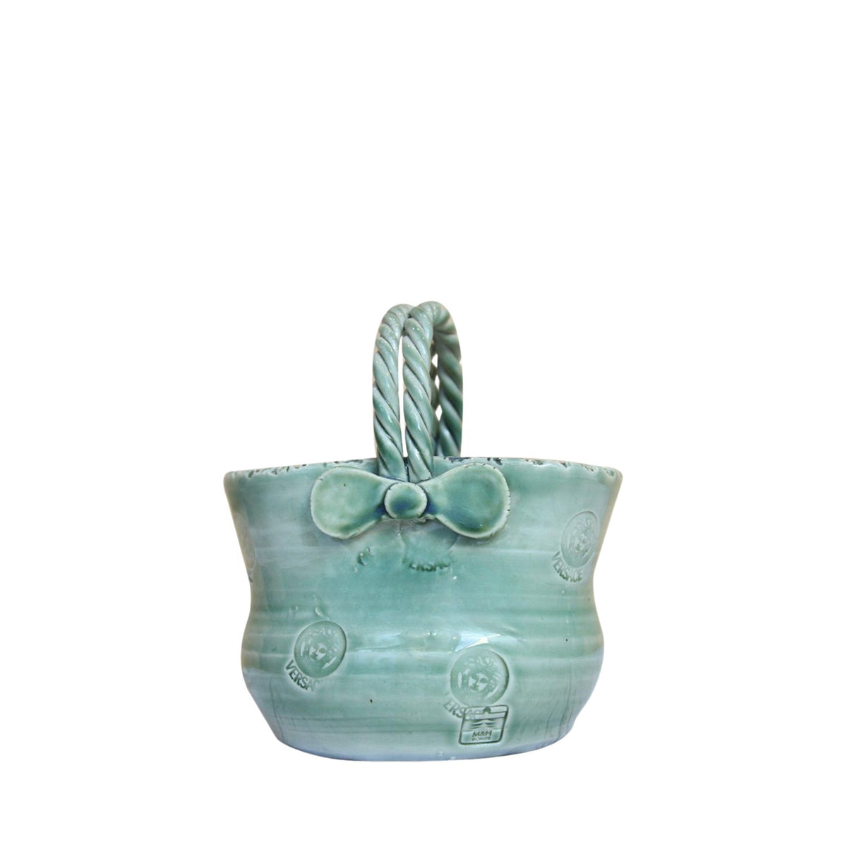 Handcrafted Bat Trang Ceramic Vase In The Shape Of A Handbag 3