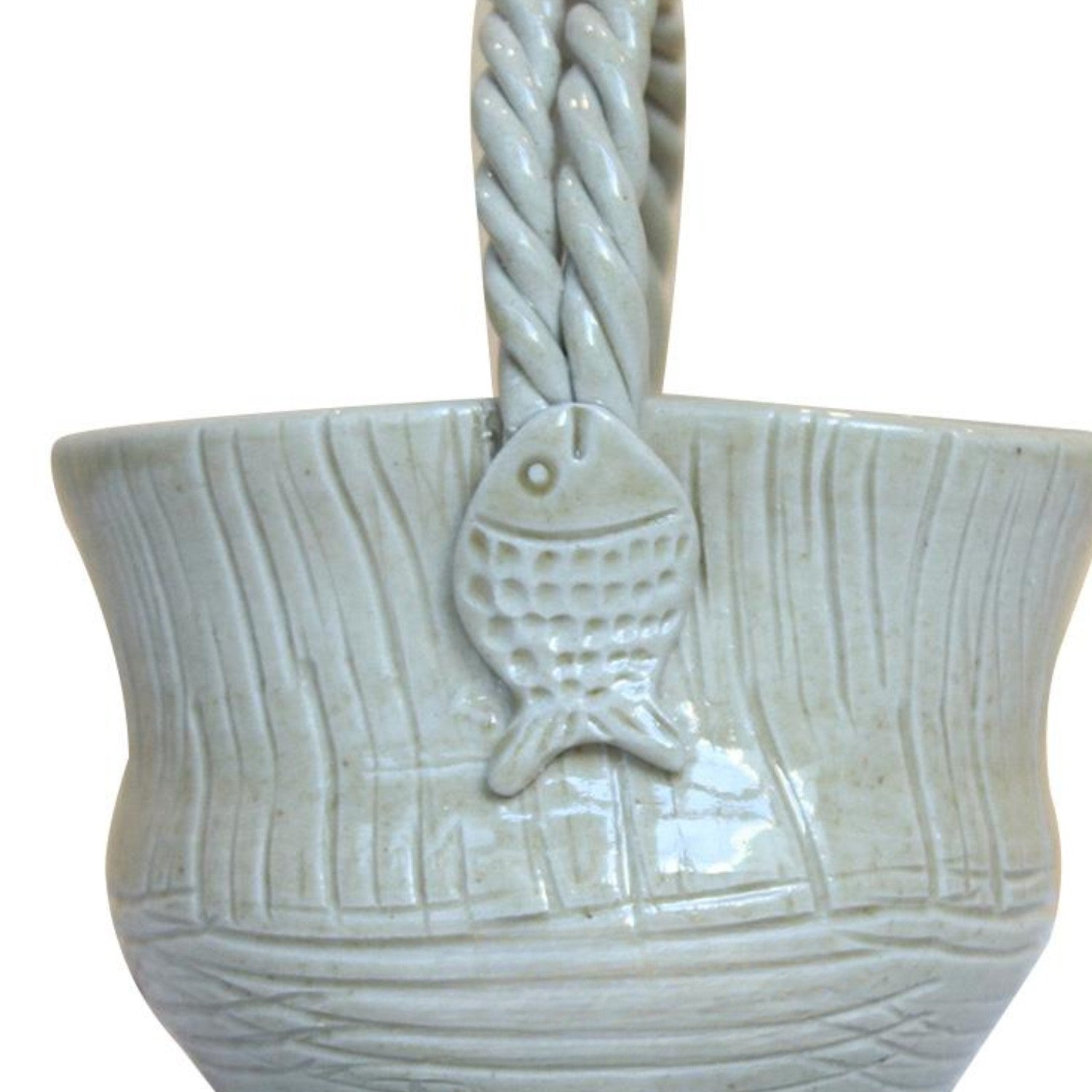 Handcrafted Bat Trang Ceramic Vase In The Shape Of A Handbag 6