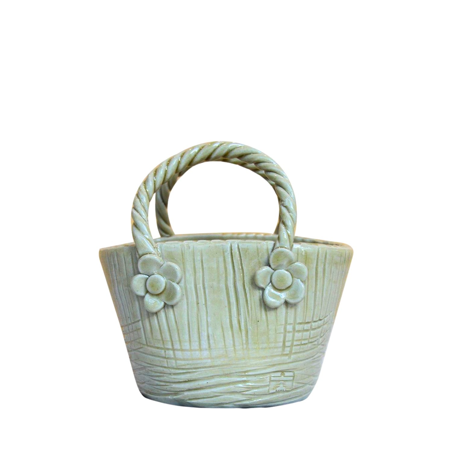 Handcrafted Bat Trang Ceramic Vase In The Shape Of A Handbag 1