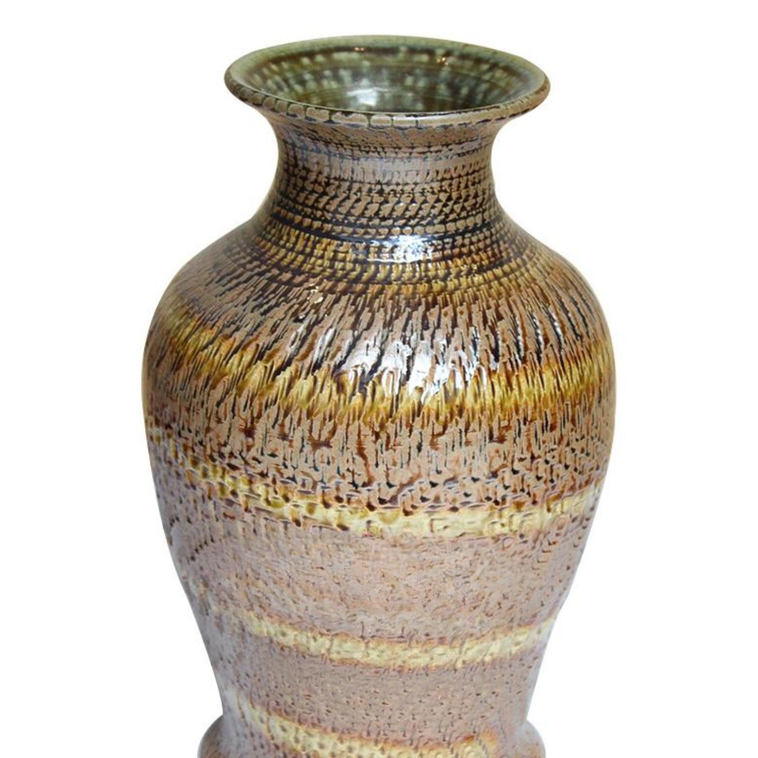 Handcrafted Bat Trang Ceramic Vase 30