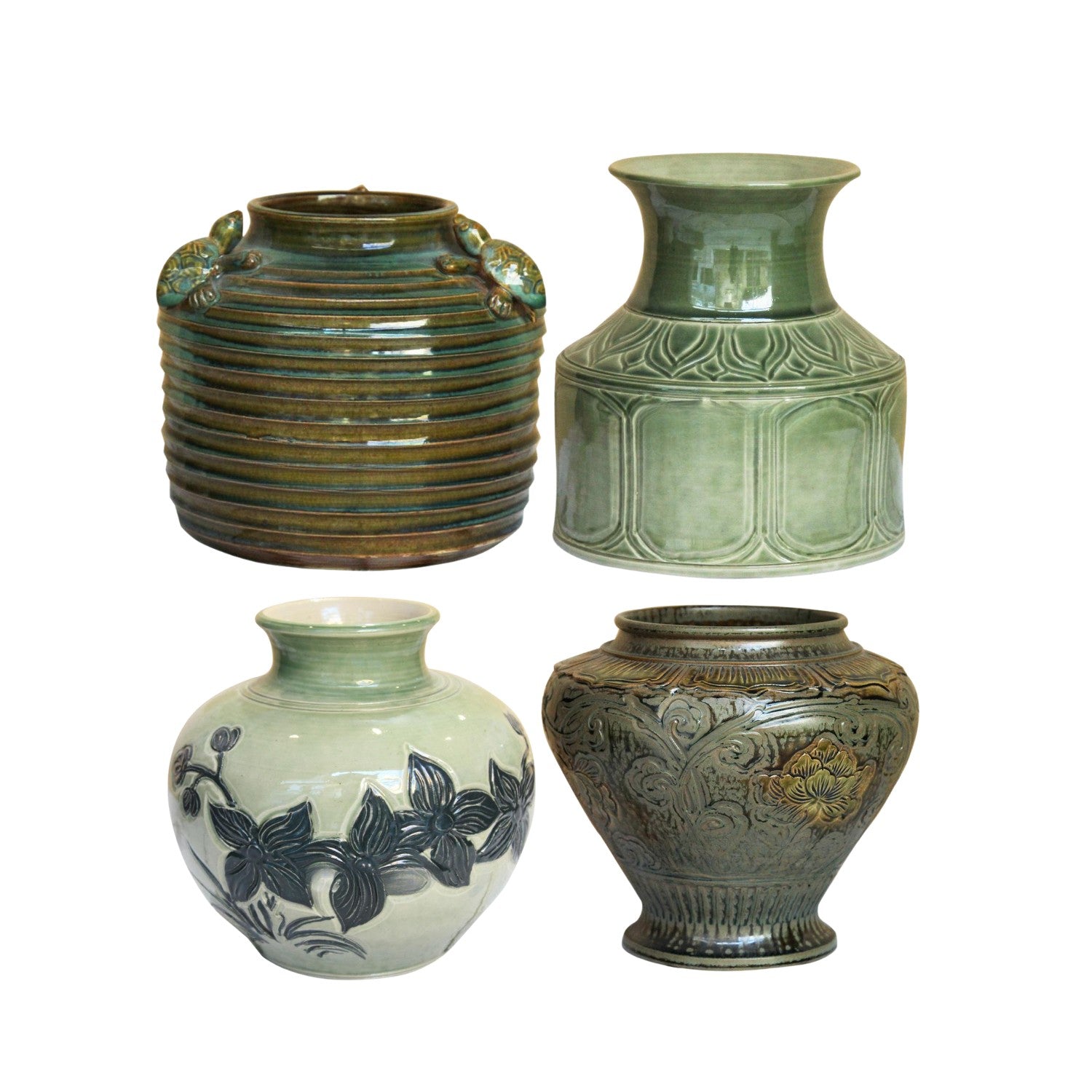 Handcrafted Bat Trang Ceramic Vase 20