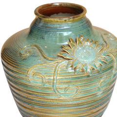 Handcrafted Bat Trang Ceramic Vase 39