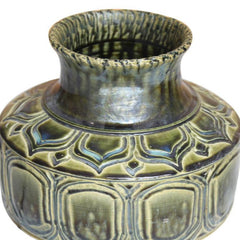Handcrafted Bat Trang Ceramic Vase 49