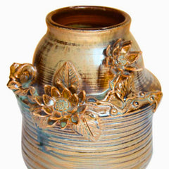 Handcrafted Bat Trang Ceramic Vase 54
