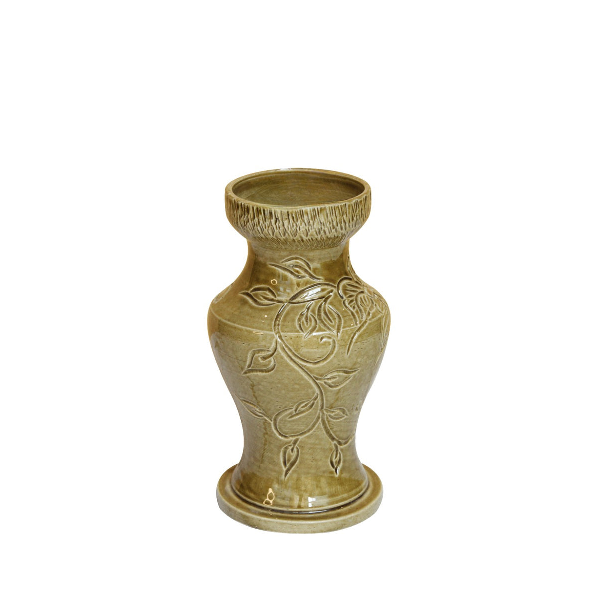 Handcrafted Bat Trang Ceramic Vase 57