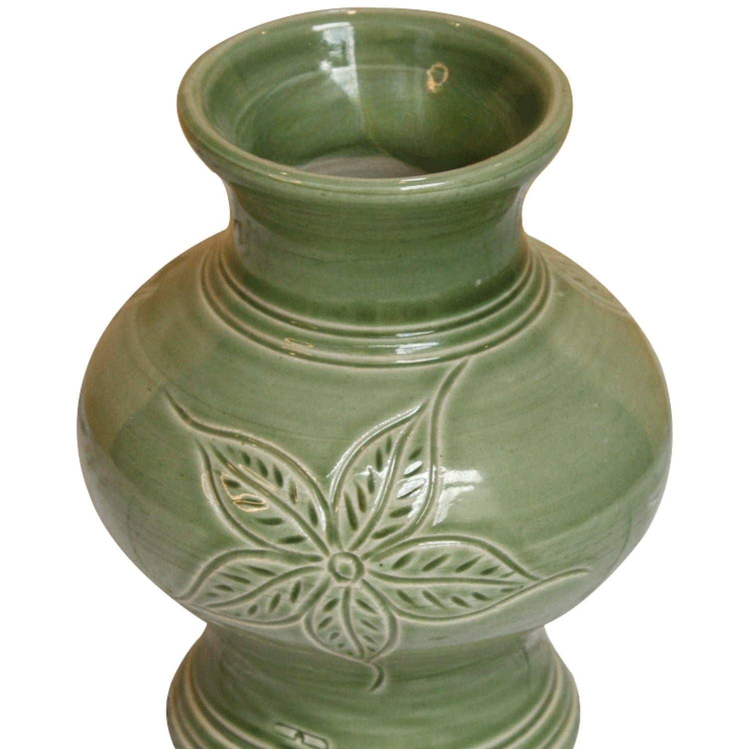 Handcrafted Bat Trang Ceramic Vase 62