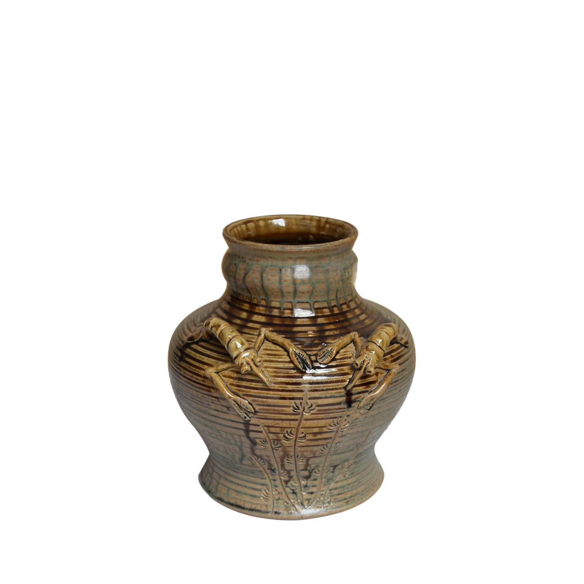 Handcrafted Bat Trang Ceramic Vase 68