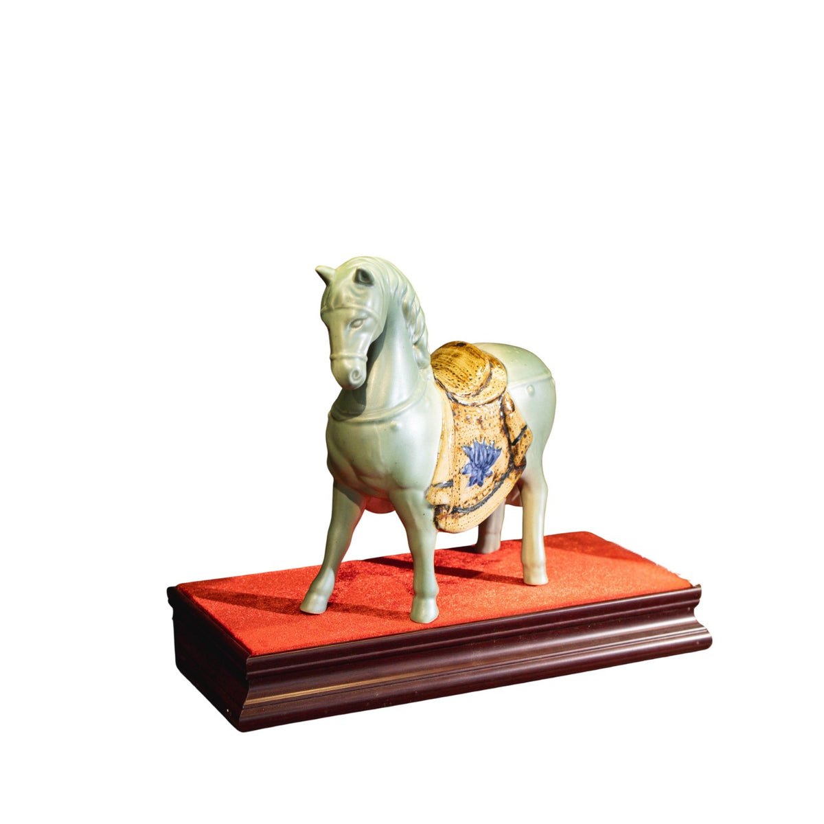 Handcrafted Bat Trang Pottery Horse Statue 2