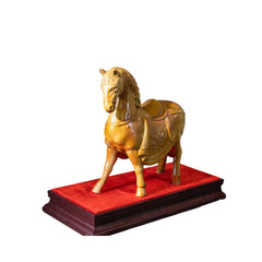 Handcrafted Bat Trang Pottery Horse Statue 1