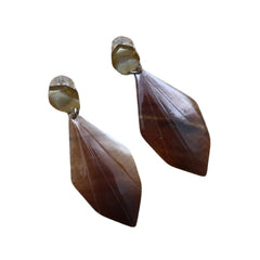 Handcrafted Buffalo Horn Earring 15
