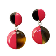 Handcrafted Buffalo Horn Earring 16