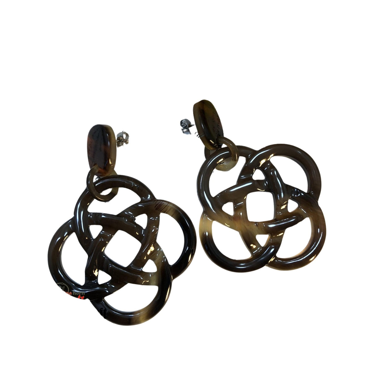 Handcrafted Buffalo Horn Earring 18