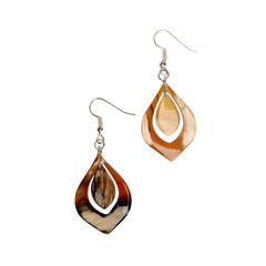 Handcrafted Buffalo Horn Earring 1