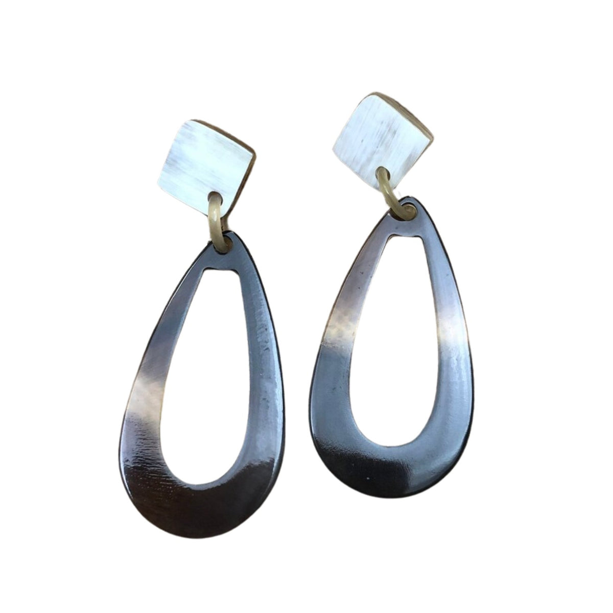 Handcrafted Buffalo Horn Earring 26