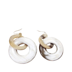 Handcrafted Buffalo Horn Earring 28
