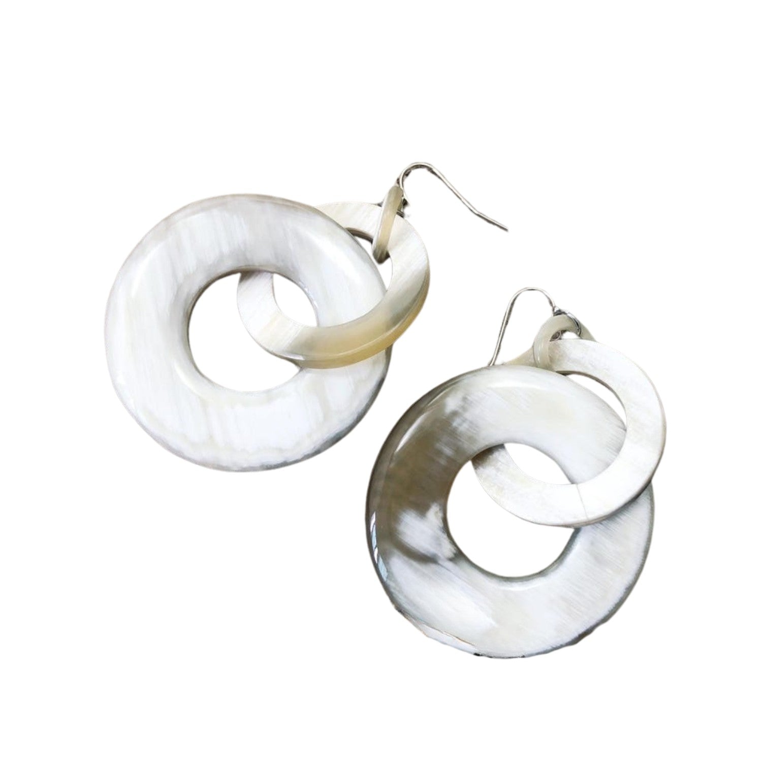 Handcrafted Buffalo Horn Earring 28
