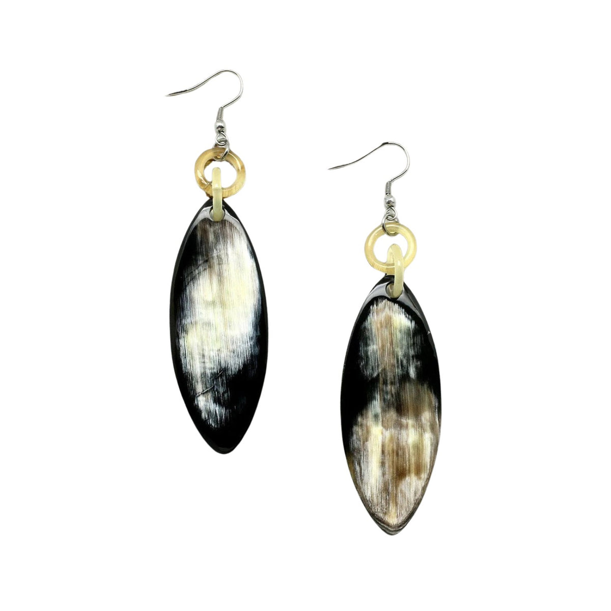 Handcrafted Buffalo Horn Earring 29