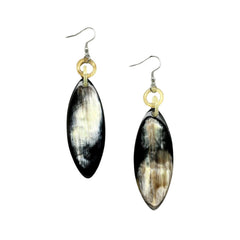 Handcrafted Buffalo Horn Earring 29