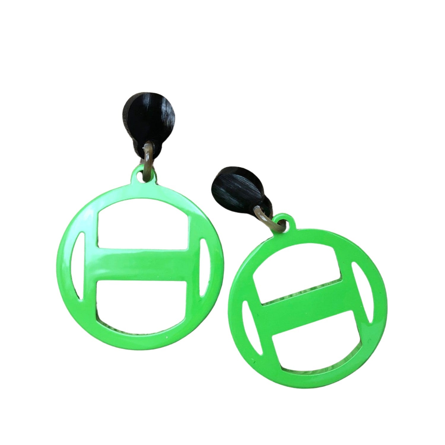 Handcrafted Buffalo Horn Earring 2