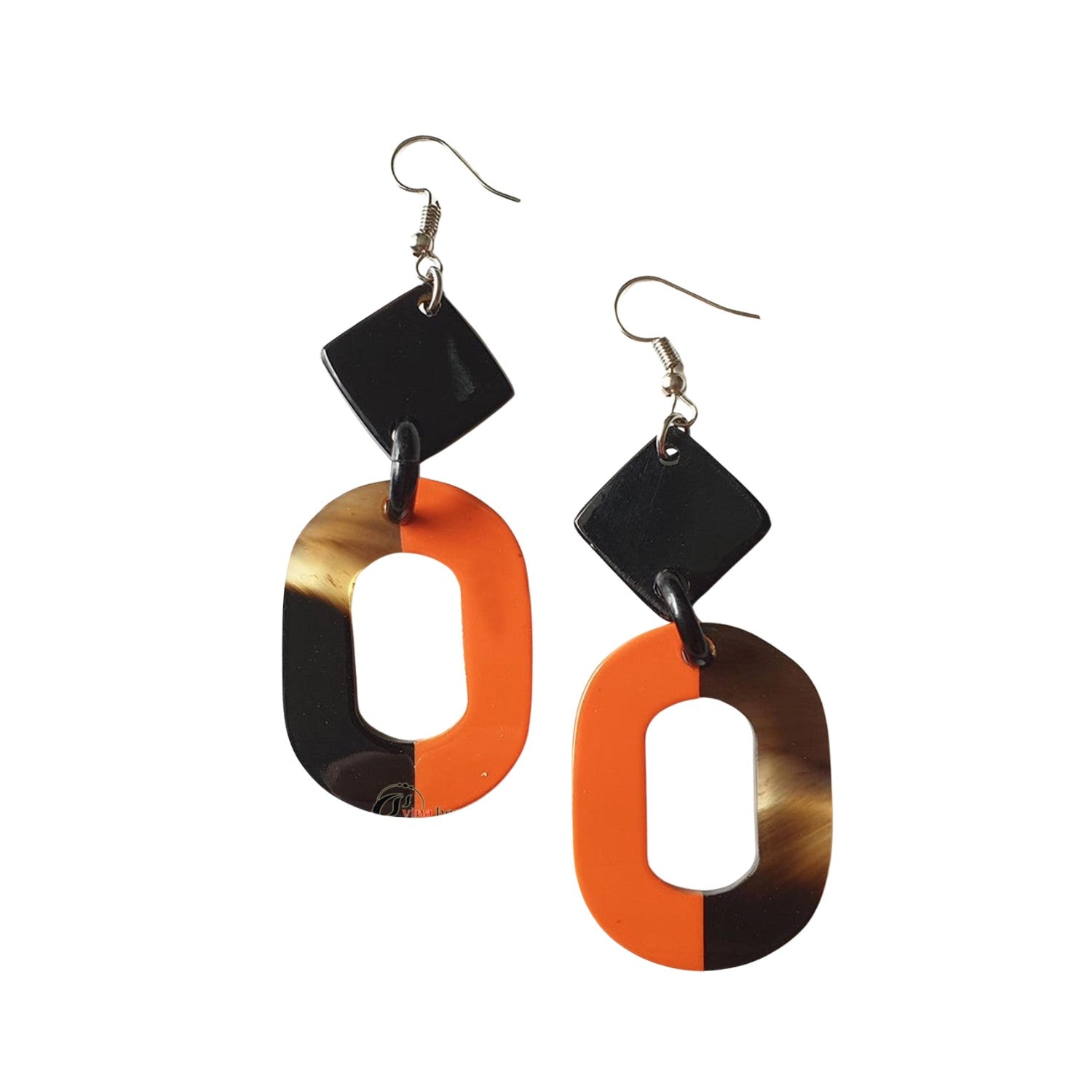 Handcrafted Buffalo Horn Earring 30