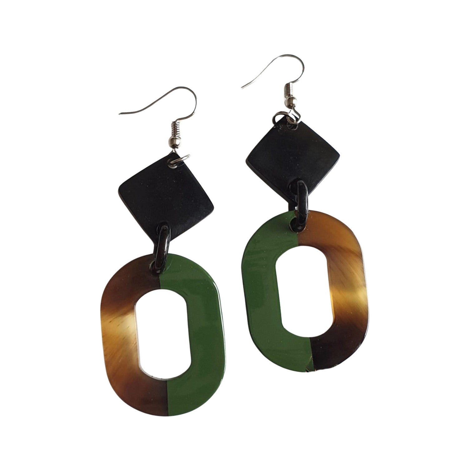 Handcrafted Buffalo Horn Earring 30