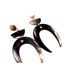 Handcrafted Buffalo Horn Earring 33